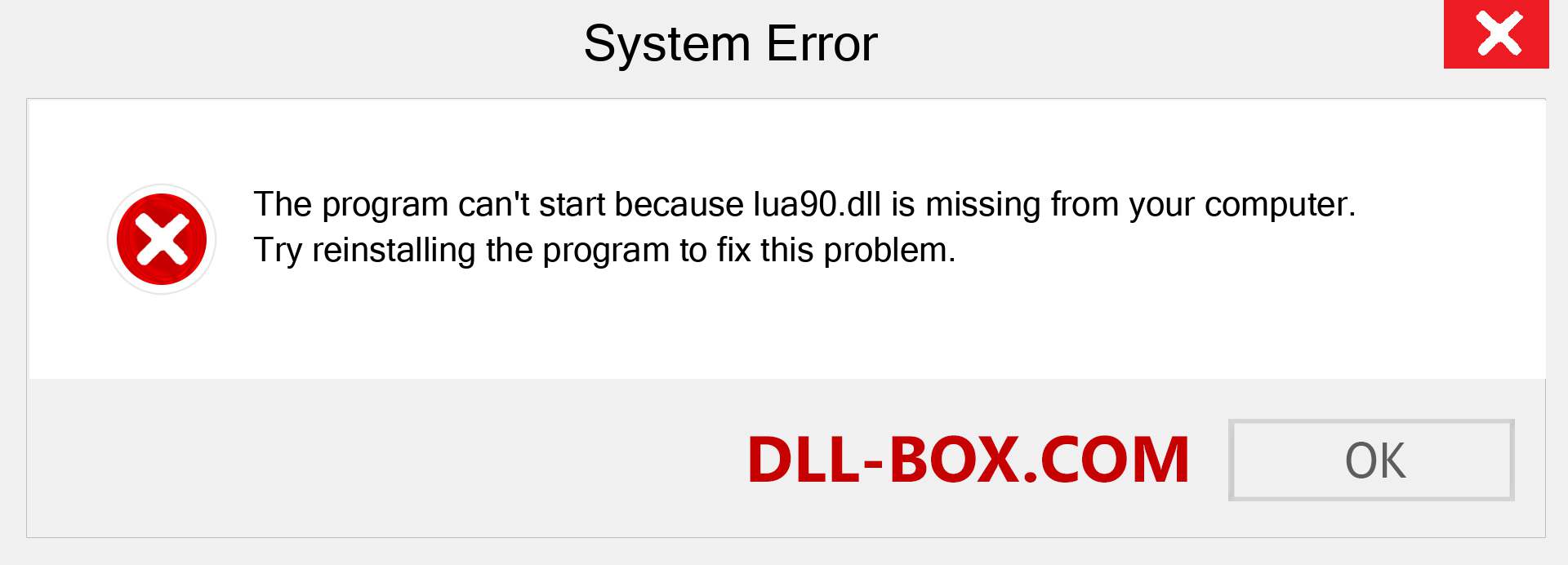  lua90.dll file is missing?. Download for Windows 7, 8, 10 - Fix  lua90 dll Missing Error on Windows, photos, images
